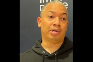 卢：大洛能守护禁区干扰对手投篮 他最近投进了大量三分球