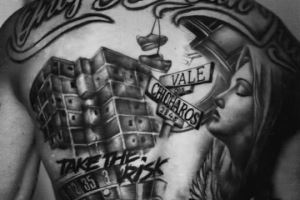 米体：莱奥花费数月完成背部大幅纹身，圣母玛利亚像和成长的街区